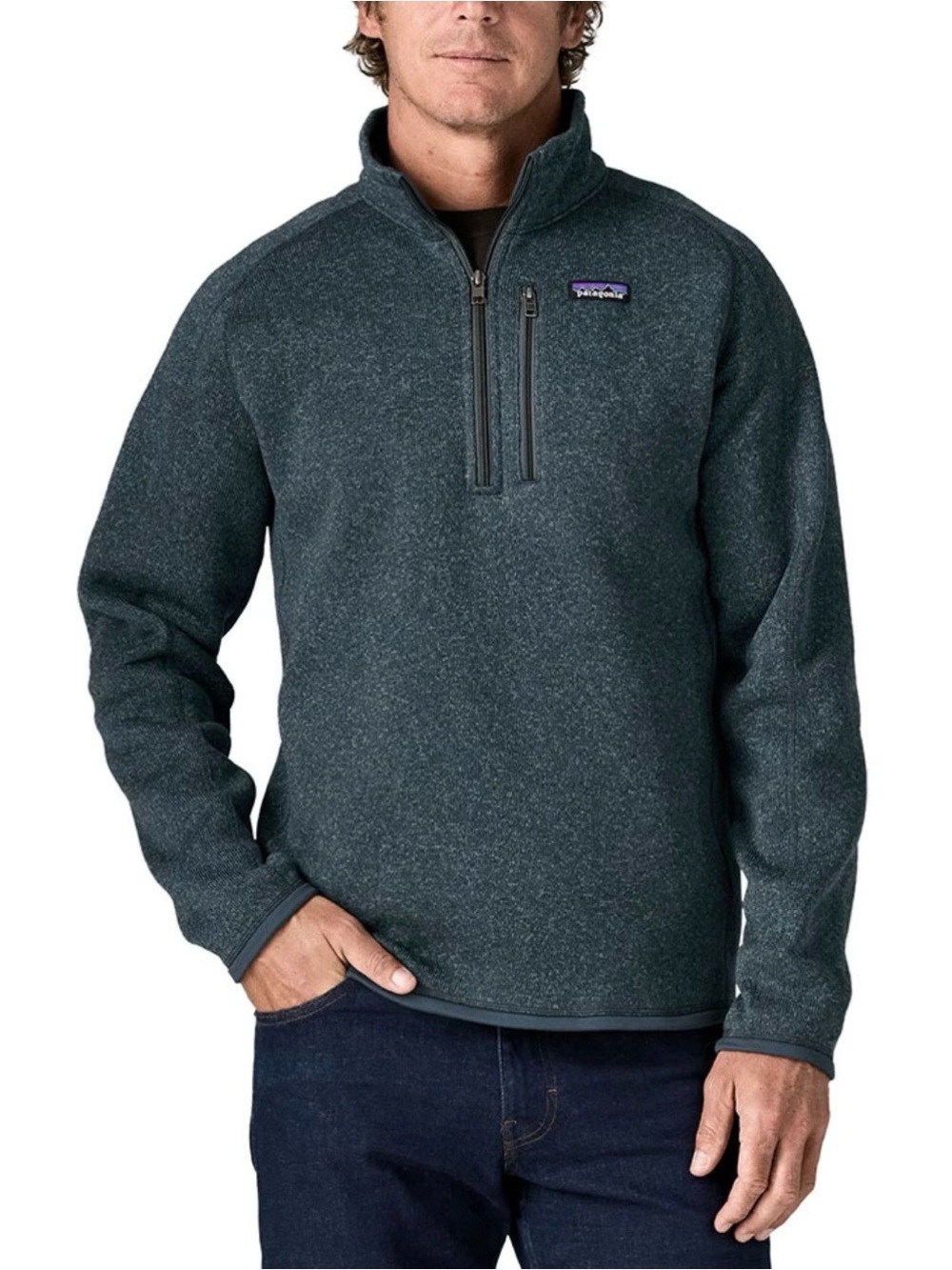 Men’s Patagonia Better Sweater 1/4-Zip Fleece summit blue M